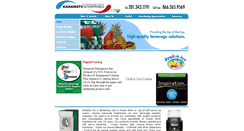 Desktop Screenshot of kebeverage.com